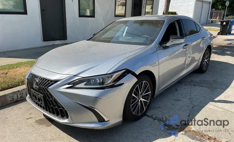 2023 Lexus Es 300H Base из США, поврежденный, VIN 58ADA1C16PU036680